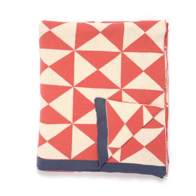 Wind Farm Knitted Throw Blanket