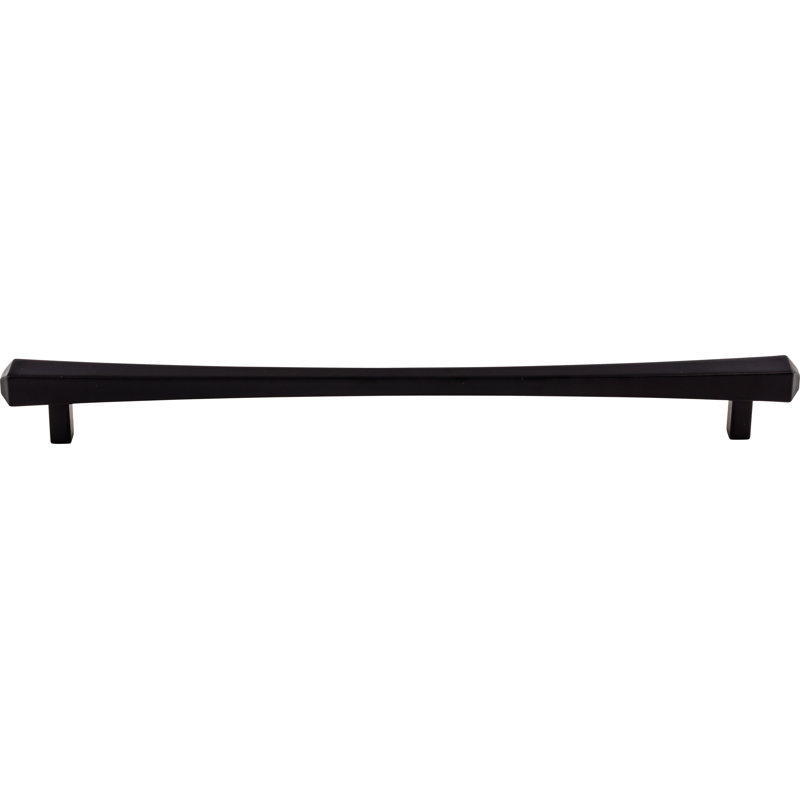 Juliet 12" Center to Center Bar pull, Black, 12" Center to Center