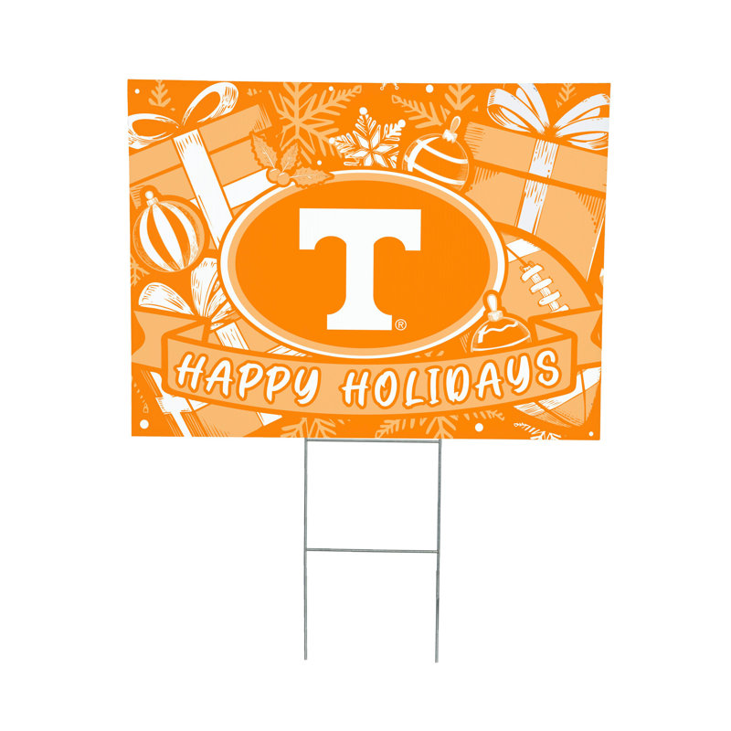 Enseigne de cour de l'Université du Tennessee, fête