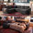 Hoelscher U Shaped Sleeper Corner Sectional Pull Out Sofa Bed With Storage Space-394412526