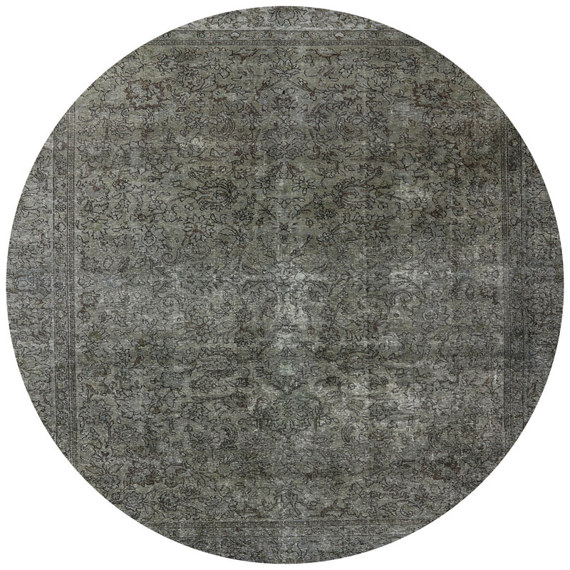 Oriental Indoor Rug, Round 8'