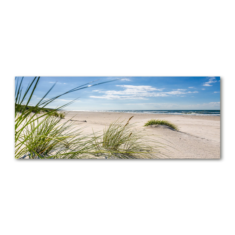 Mrzeżyno Beach - Wrapped Canvas Print