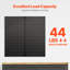 Panneaux perforés en métal, panneau perforé de 24 po x 12 po, 2 panneaux, organisateur mural en acier robuste pour salon