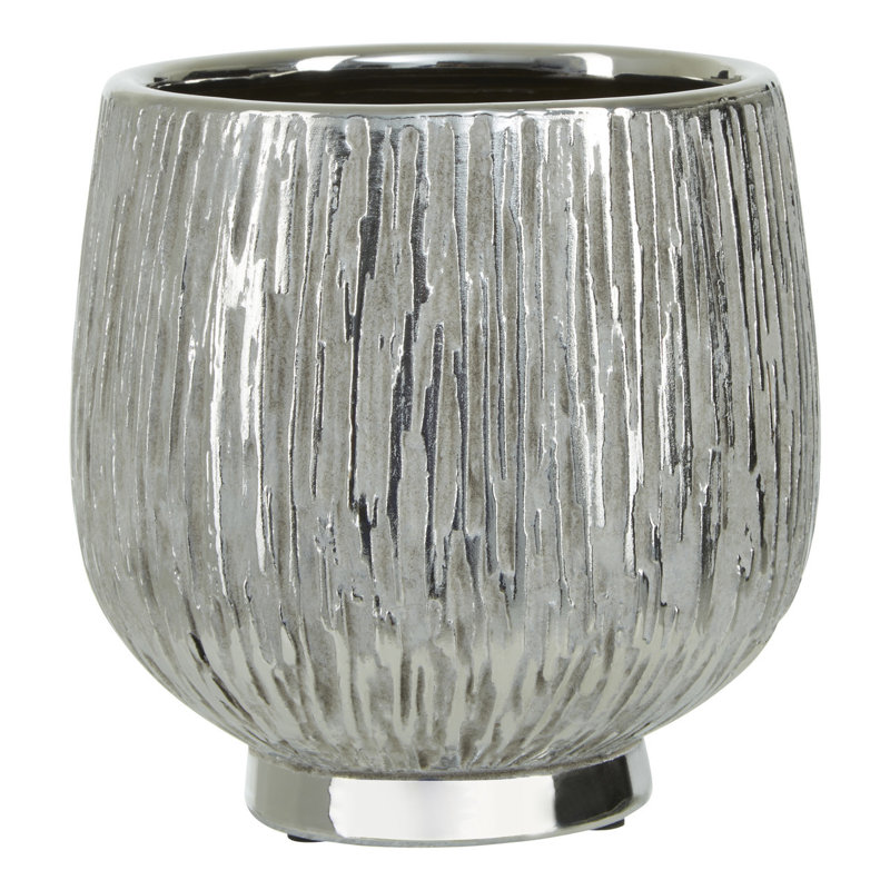 Leidi Ceramic Cachepot, 14cm H x 14cm W x 14cm D