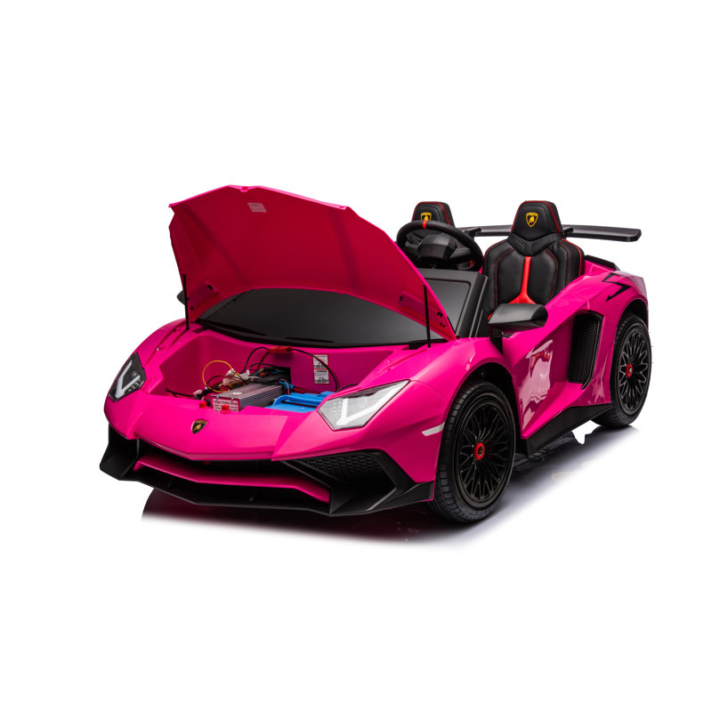 Tour à piles Lamborghini Aventador, Rose