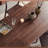 A rectangular dining table made of ash wood-110907398