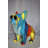 Graffiti Looking French Bulldog With Glasses Resin Statue, Jeffersonville Home Decor, 19"Lx12"Wx19"H