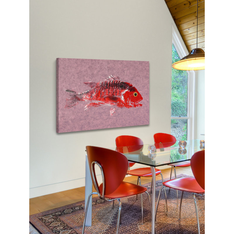 Reproduction d’art sur toile tendue, "accrocheur" par warren vendeurs, H 20 po x l 30 po x P 1,5 po