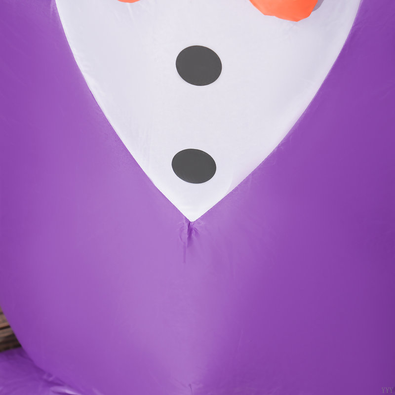 Chauve-souris gonflable de décoration d'Halloween Outsunny