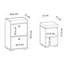Armoire de rangement pour chaussures 4 paires-1831221841
