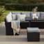 Allena 9 - Person Garden Lounge Set with Cushions-707359068-726044369