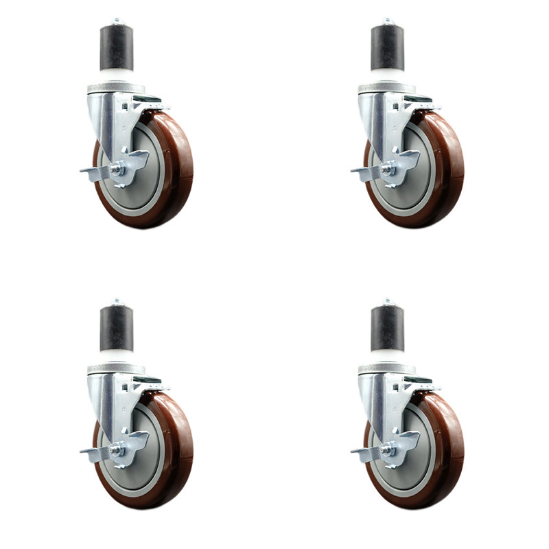 Locking Replacement Caster, Black