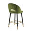 Avren Upholstered Counter Stool with Metal Frame-2074362422