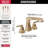 Ashlyn Double Handle Deck Mounted Roman Tub Faucet Trim-114644985