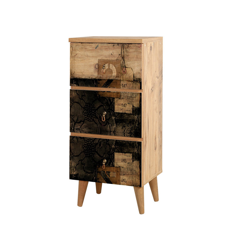 16.54'' W 3 - Drawer Dresser