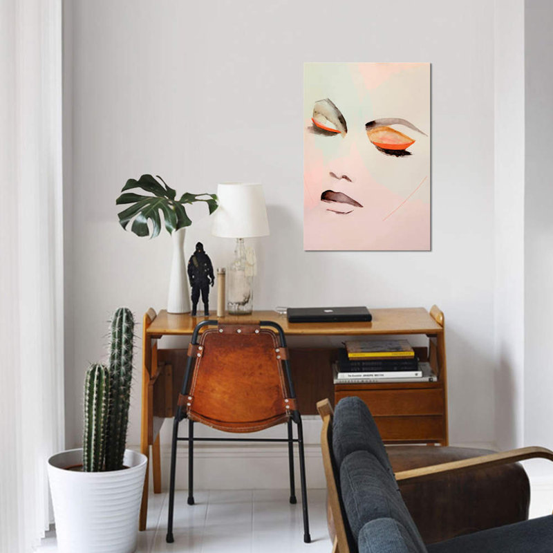 «Air», reproduction sur toile, H 18 po x l 12 po x P 1,5 po, Pas de tapis, Toile tendue