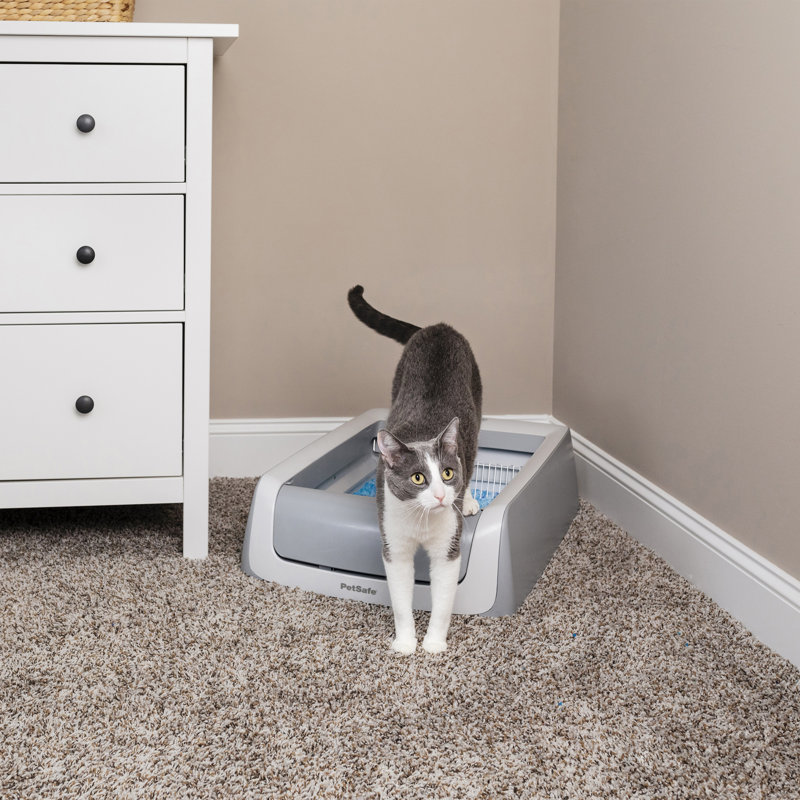 Bac à litière autonettoyante PetSafe® ScoopFree®, Bleu / blanc