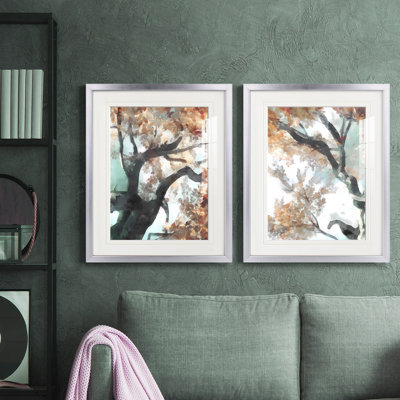 Fall Tree I " Fall Tree I " 2 - Pieces Painting Print