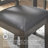 Wasdale 7 Piece Dining Table Set with 6 X-Back Chairs | Weathered Gray Wood | Padded Seats