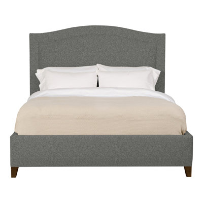 Caroline/Casey Queen Upholstered Low Profile Panel Bed