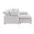 Naveen Linen 6Pcs Modular Sectional With Ottoman