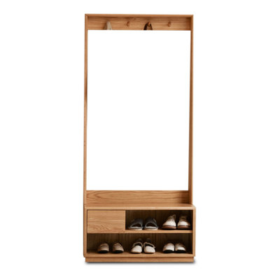 Portemanteaux en bois massif Burlywood