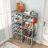 32 Pair Stackable Shoe Rack-557326300