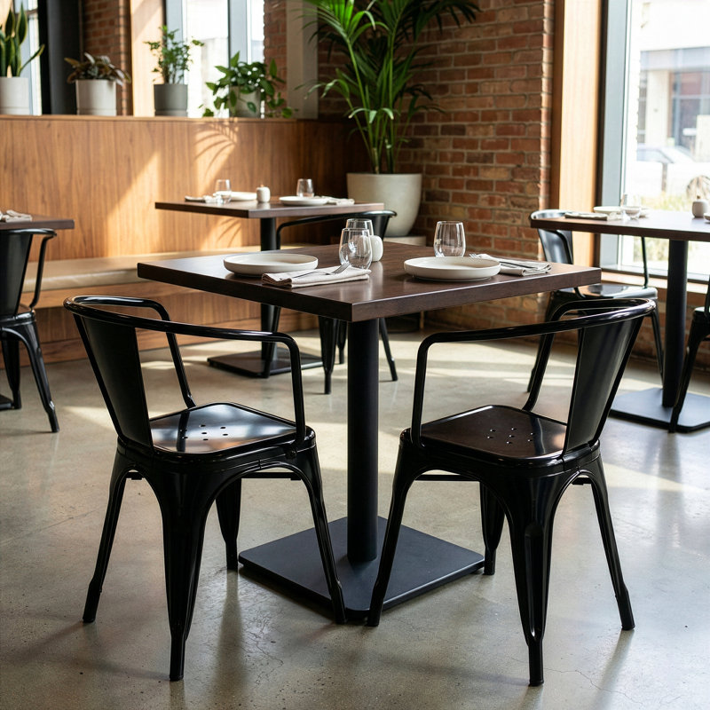 Fauteuil noir Oshiro