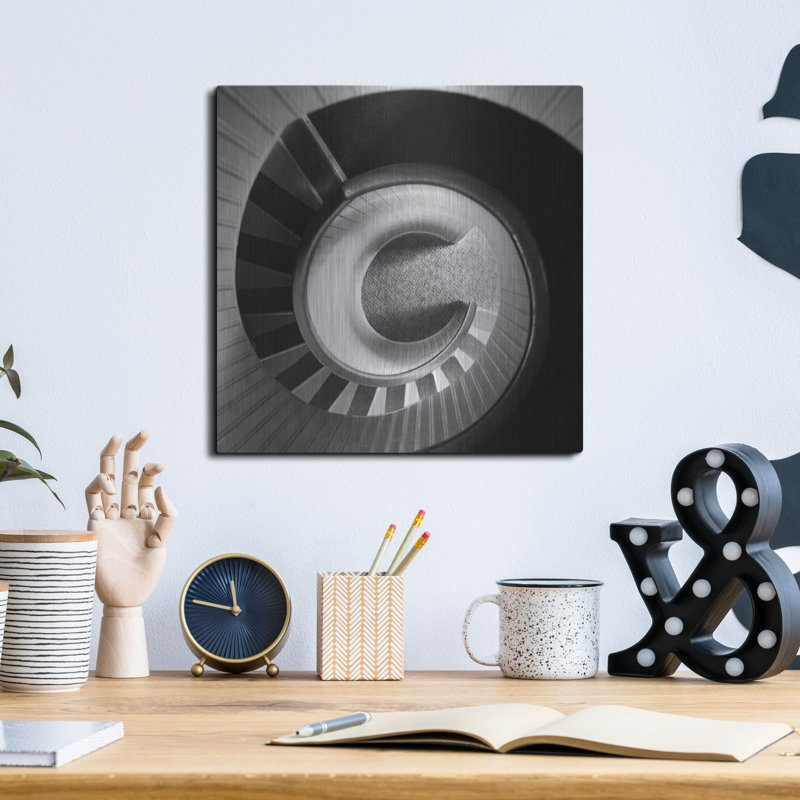 "Escalier en colimaçon n ° 4" par PhotoINC Studio, H 12 po x l 12 po