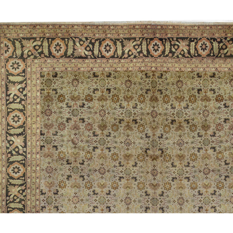 Avalon Wool Southwestern Area Rug in Beige/Brown