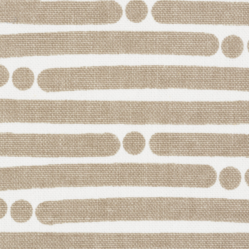 Dot Dash Fabric, Sand
