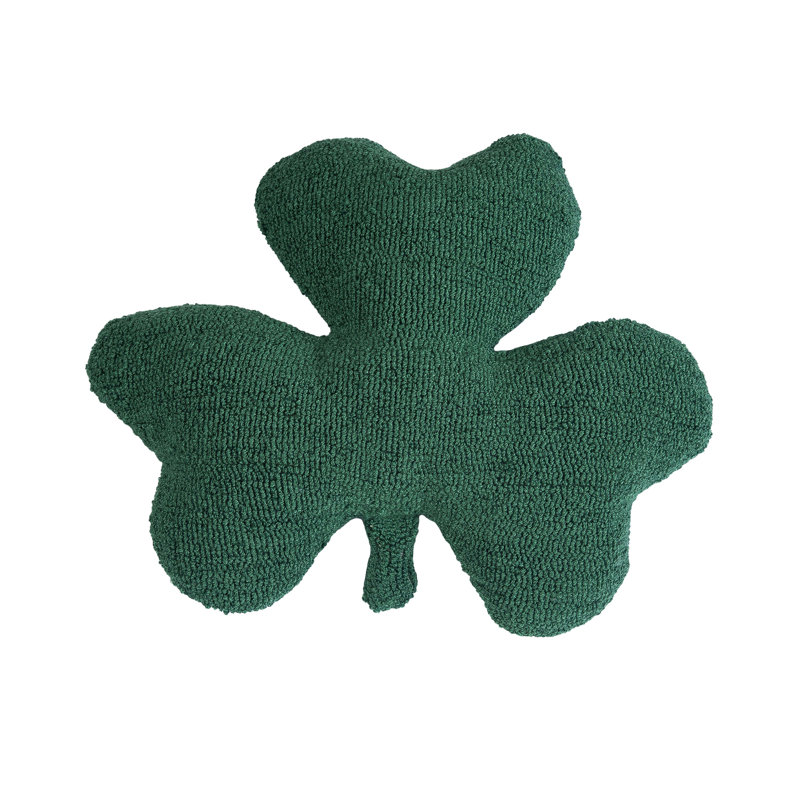 Clover Shaped St. Patrick's Day Pillow