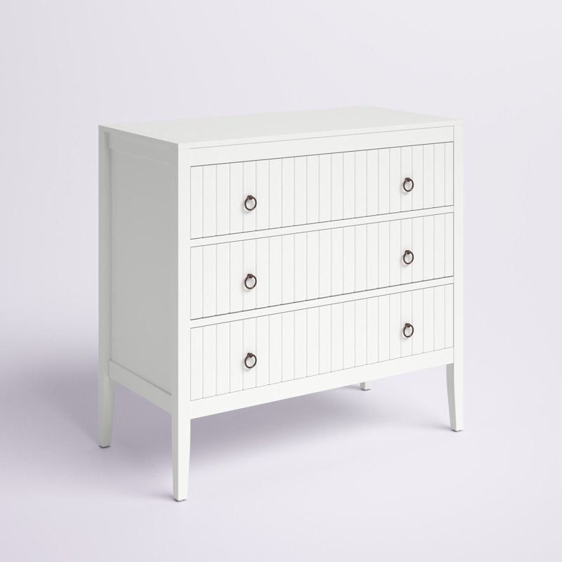 Kat 34.5'' W 3 - Drawer Dresser