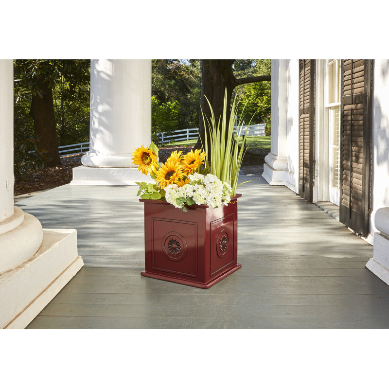Colony Square Sleek Ivory Planter for Indoor & Outdoor Elegance