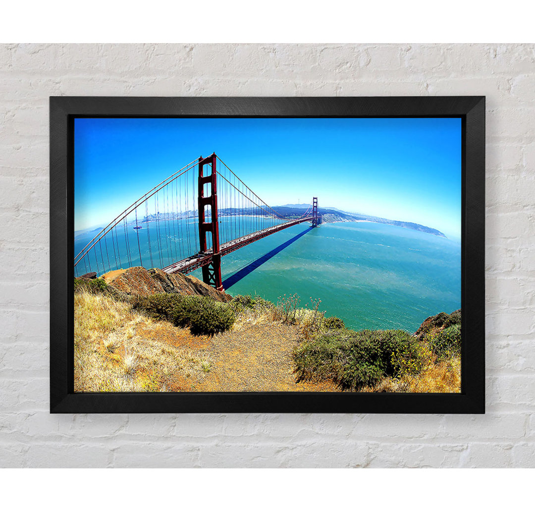 Golden Gate Bridge Days - Einzelner Bilderrahmen Kunstdrucke