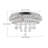 Modern Crystal Ceiling Light With Remote Control