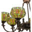 Jeweled 6 - Light Chandelier