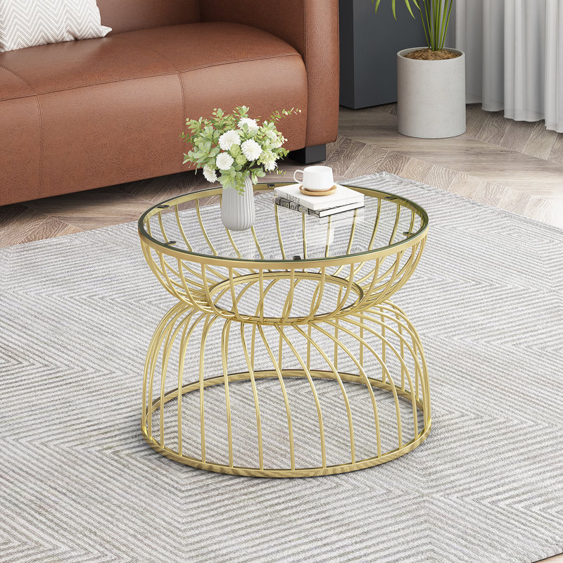 Golden Coffee Table
