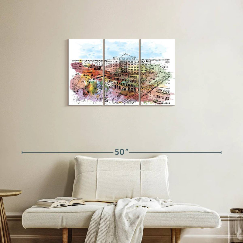 Grand Forks Color Splash, 20" H x 33" W
