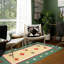 Burks Geometric Hand Woven 120cm X 175cm Area Rug