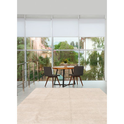Tapis gris clair Kashkuli Gabbeh 8 pi 0 po x 9 pi 9 po
