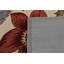 Tapis beige / rouge / gris en laine touffeté à la main Santaquin