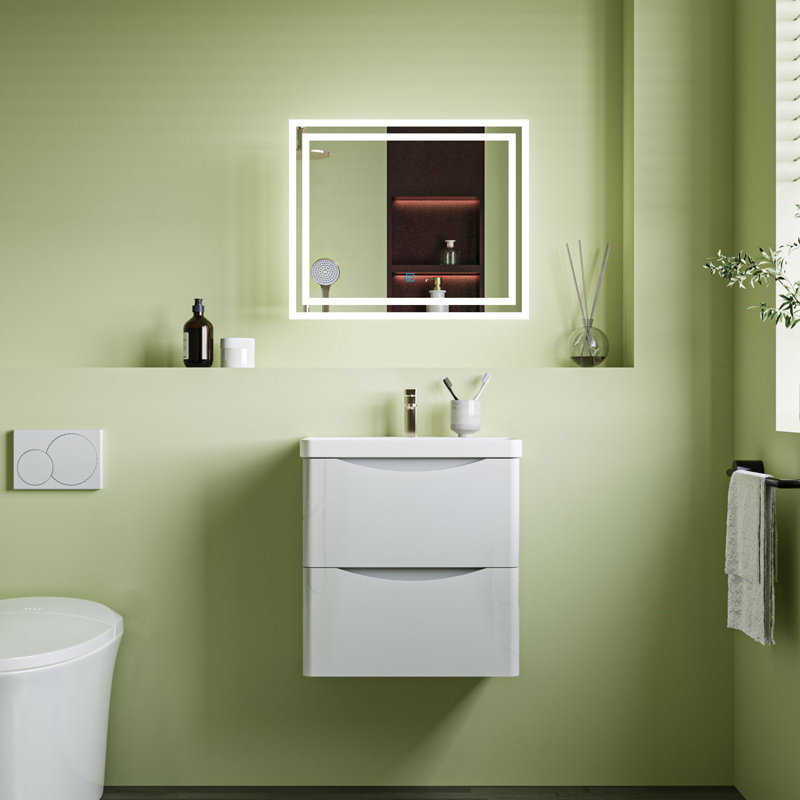 Janice Rectangle Mirror, 60 cm x 50 cm