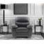 Chaise en similicuir Pingry-578869457