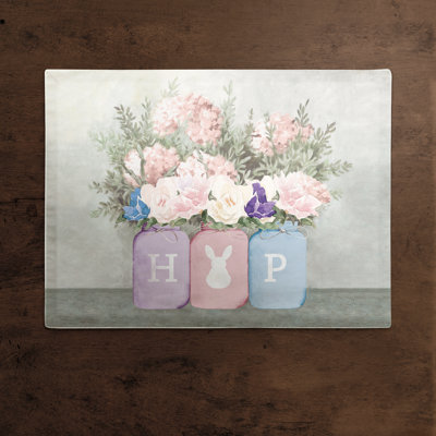Haeng Polyester No Pattern Rectangle Placemat