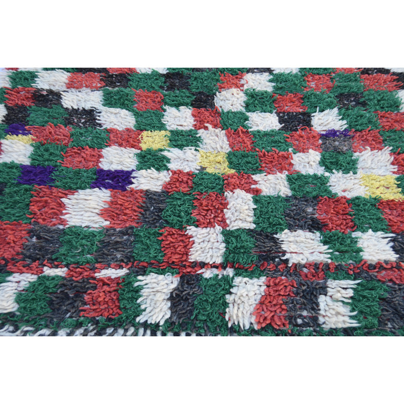One-of-a-Kind Runner 4' X 8' Hand Knotted Area Rug