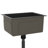 vidaXL Kitchen Sink with Strainer, Stainless Steel Top-Mount Sink, Fast Drainage, Anti-Corrosion-85501554-85501556