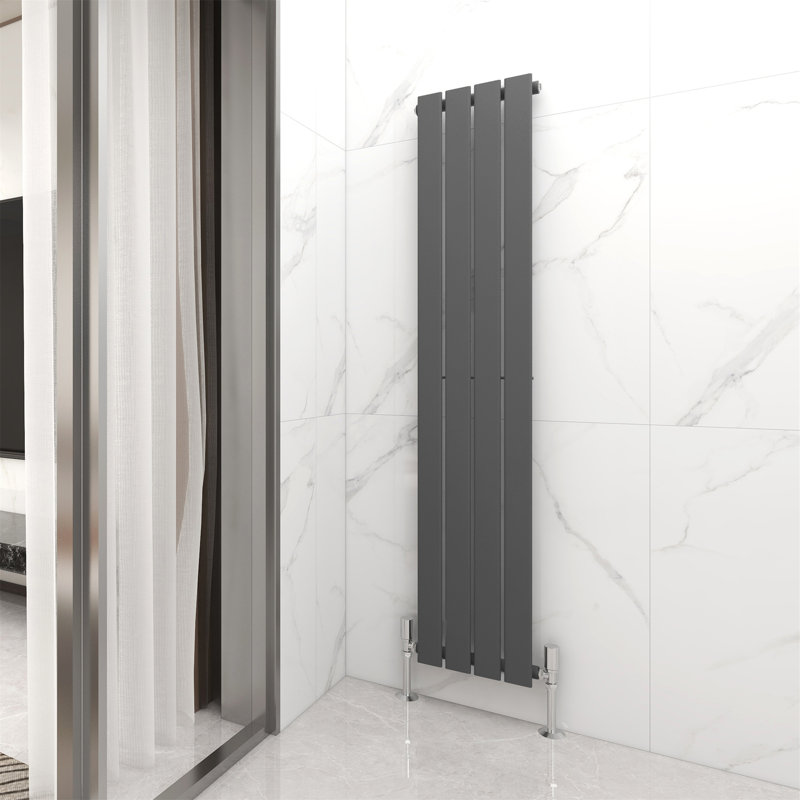 Aarvik Designer Radiator, 1600cm H x 272cm W, Grey