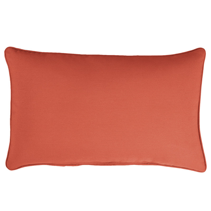 Sunbrella® Outdoor Throw Pillow, Cast Pumice, 12" x 18"