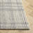 Abstract Hand Tufted Wool; Cotton Striped Indoor Rug-481668847